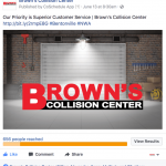 Auto Collision Center | Social Media Management