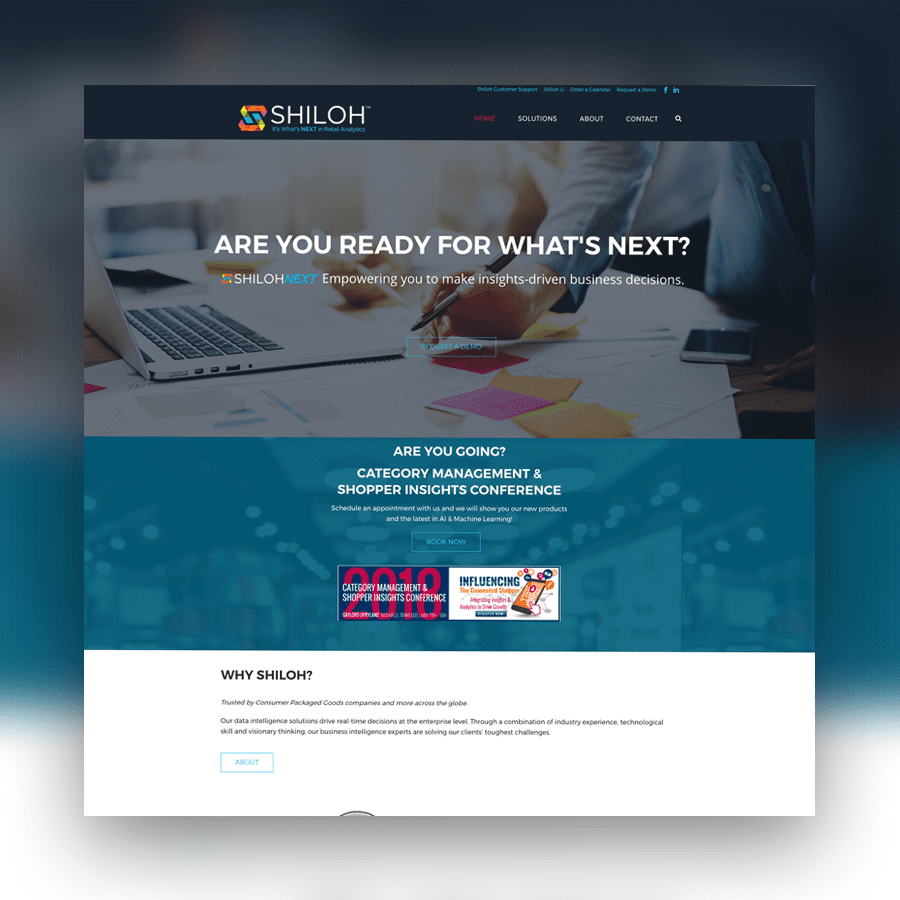 Shiloh Technologies | Website Design | Simplemachine