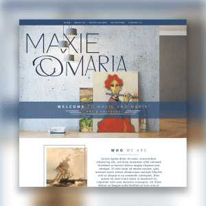 Maxie & Maria | Simplemachine Web Design | Bentonville, AR 72712