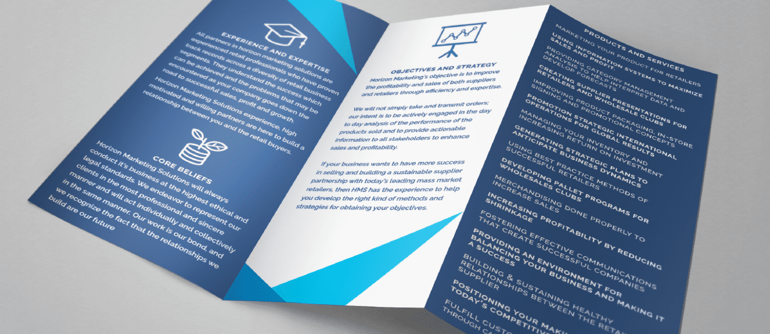 Horizon Marketing Solutions Brochure | Simplemachine