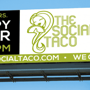 Billboard Design | The Social Taco