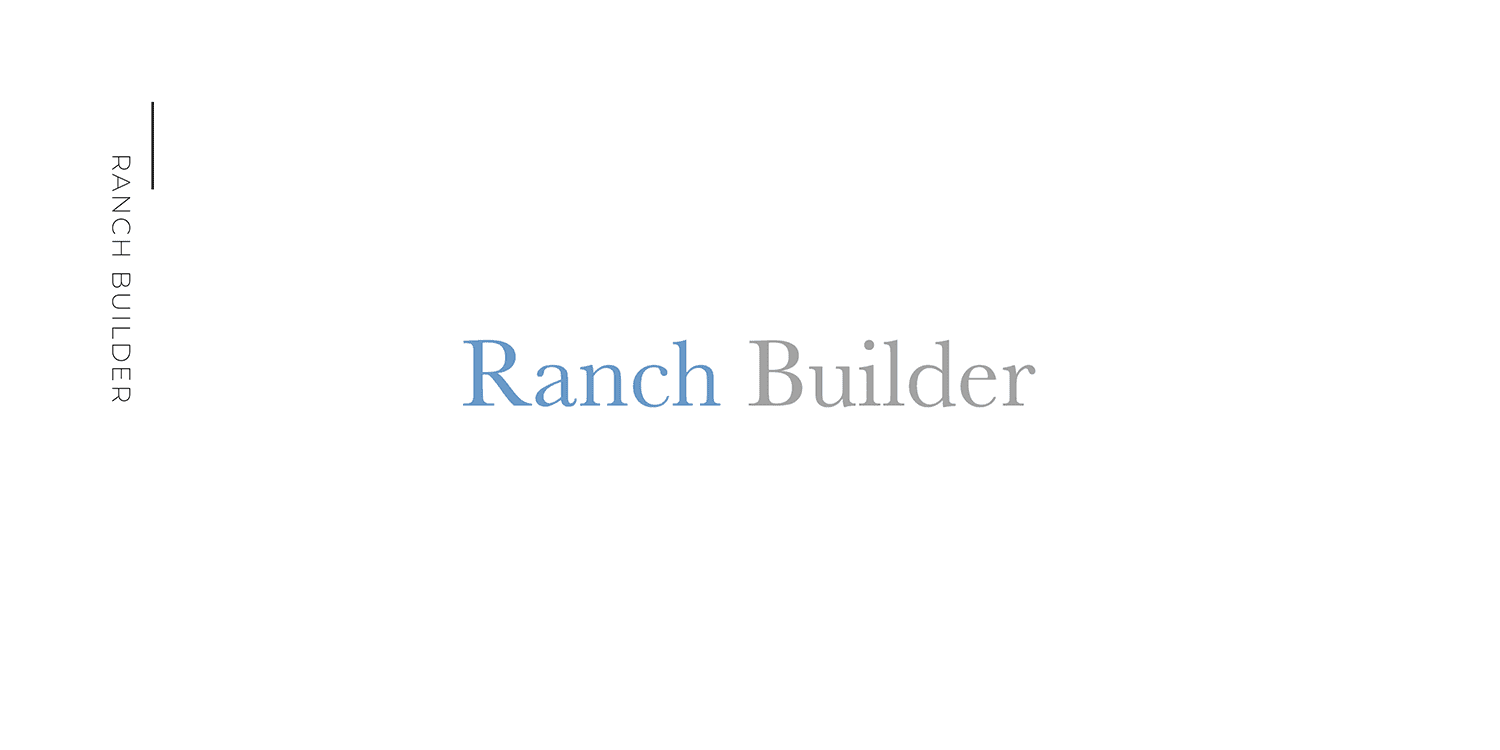 Ranch Builder Logo Design