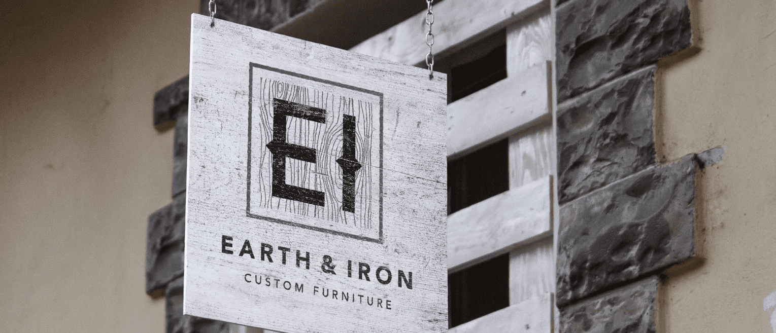 Earth & Iron Logo Design