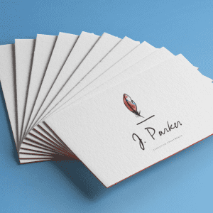 Business Card Mock Up | J Parker