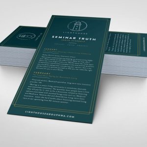 Lighthouse Brochure Mockup | Simplemachine