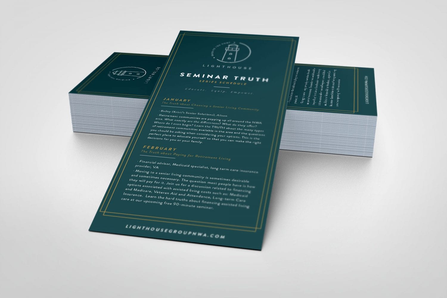 Lighthouse Brochure Mockup | Simplemachine