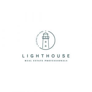 Lighthouse Real Estate Logo | Simplemachine Designs