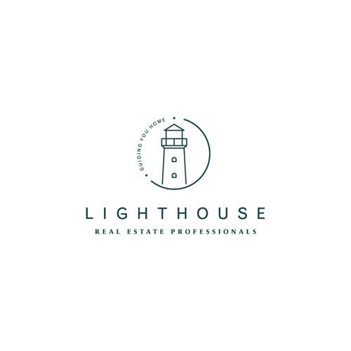 Lighthouse Real Estate Logo | Simplemachine Designs