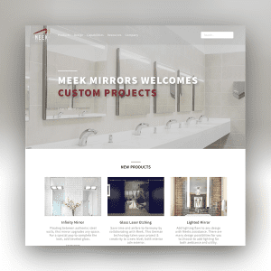 Meek Mirrors | New Website Redesign | Simplemachine