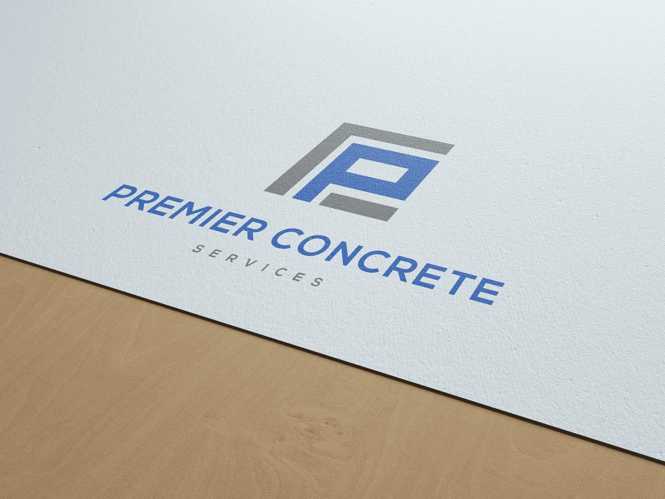 Premier Concrete Services | Logo Design | Bentonville, AR