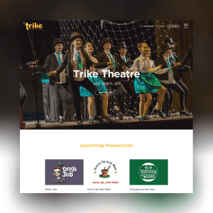 Web Design | Trike Theatre | Simplemachine