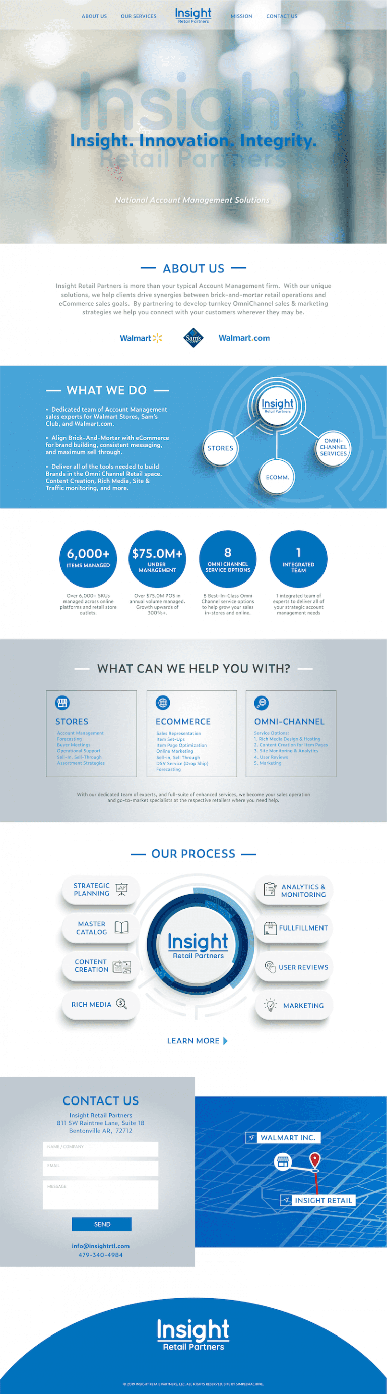 Insight Retail Partners | Simplemachine | Web Design Portfolio