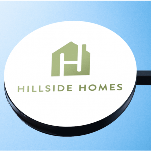Hillside Homes Construction | Logo Design | Simplemachine | Northwest Arkansas